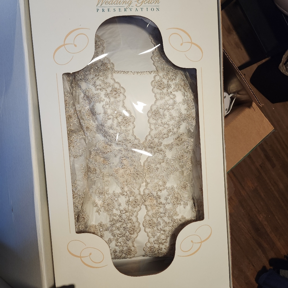 Size 18 Professionally Preserved Wedding Dress View 2